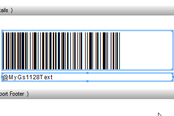 crystal reports barcode 128